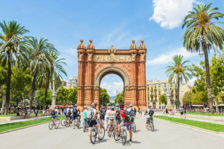 Activité EVG / EVJF à Barcelone : velo