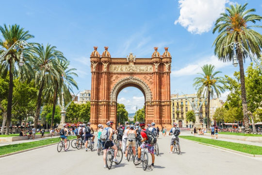 Activité EVG / EVJF à Barcelone : velo